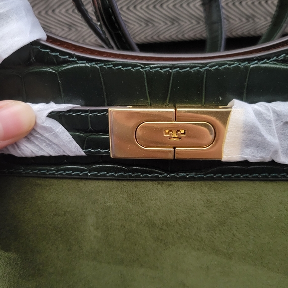NEW Tory Burch Lee Radziwill Saddlebag - Picture 8 of 16